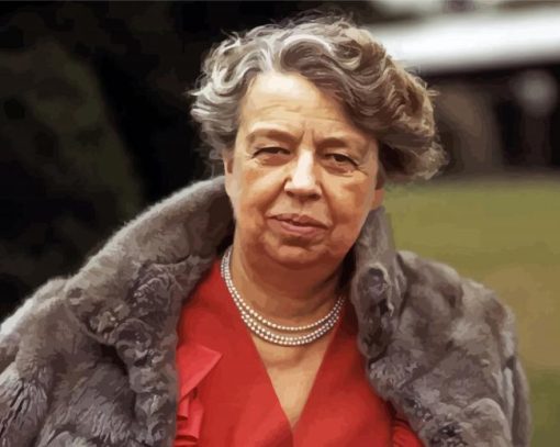 Aesthetic Eleanor Roosevelt Art Paint By Numbers