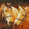 Aesthetic Horse Couple Art Paint By Number