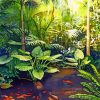 Aesthetic Jungle Plants Art Paint By Number