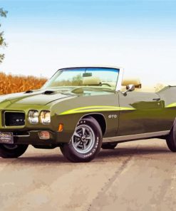 Aesthetic Pontiac 1970 Gto Car Paint By Number