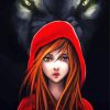Aesthetic Red Riding Hood Paint By Numbers