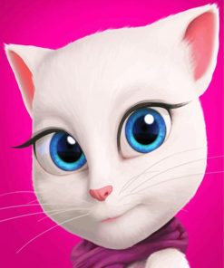 Aesthetic Talking Angela Paint By Number