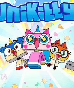 Aesthetic Unikitty Paint By Numbers