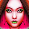 Aesthetic Watermelon Girl Art Paint By Numbers