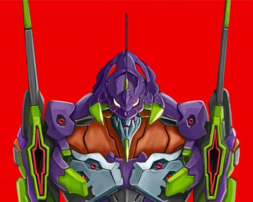 Aesthetic Eva 01 Paint By Numbers