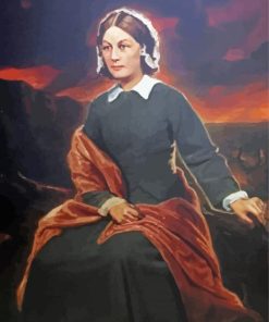 Aesthetic Florence Nightingale Paint By Number