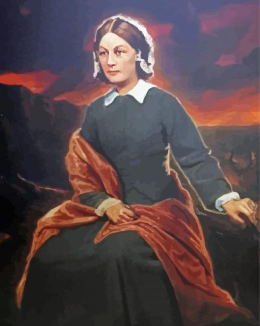 Aesthetic Florence Nightingale Paint By Number