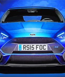 Aesthetic Ford Focus Rs Paint By Number
