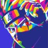 Aesthetic Kakashi Pop Art Paint By Numbers