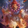 Akuma Character Paint By Numbers