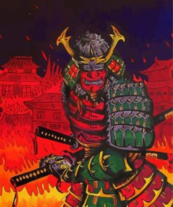 Asian Shogun Paint By Number