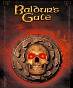 Baldurs Gate Video Game Paint By Numbers