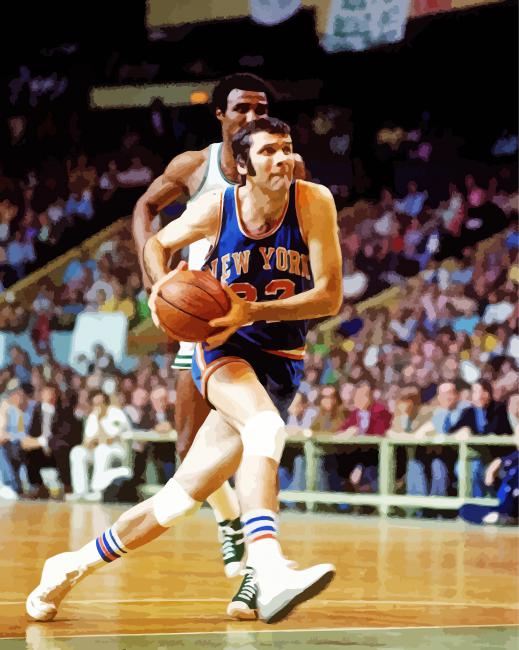 Basketball Player Dave Debusschere Paint By Numbers