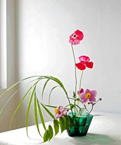 Beautiful Ikebana Flower Paint By Number