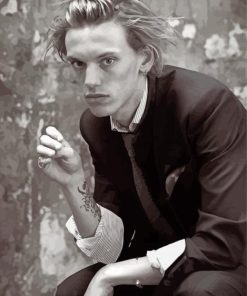 Black And White Jamie Bower Paint By Numbers