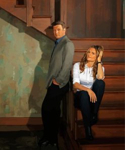 Castle And Beckett Paint By Number
