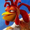 Chicken Joe Animation Character Paint By Numbers