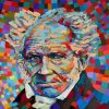 Colorful Arthur Schopenhauer Paint By Number
