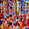 Colorful Hanging Glass Beads Paint By Numbers