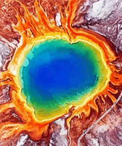 Cool Grand Prismatic Paint By Numbers