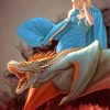 Daenerys And Dragon Paint By Numbers
