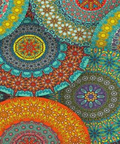 Different Traditional Mandala Paint By Number