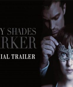 Fifty Shades Darker Poster Paint By Numbers