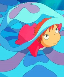 Fish Ponyo Paint By Number