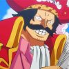 Gol D Roger Pirates One Piece Anime Illustration Paint By Numbers