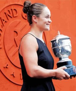 Gorgeous Ashleigh Barty Paint By Numbers