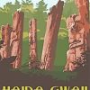Haida Gwaii British Columbia Poster Paint By Number