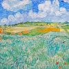 Landscape Near Auvers Wheatfields Van Gogh Paint By Number