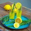Lemons And Rosemary Paint By Number
