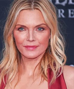 Michelle Pfeiffer Paint By Numbers