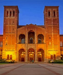 Royce Hall Building Paint By Number