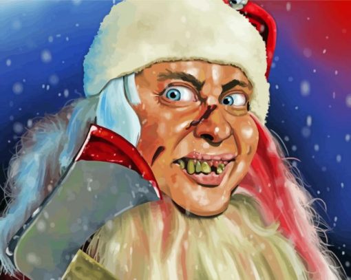 Santa Crypt Keeper Paint By Numbers