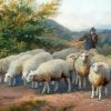 Sheep Farmer Paint By Number