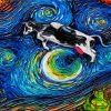 Starry Night Cow Jumping Over The Moon Paint By Numbers