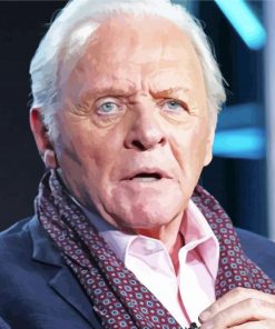 The Actor Anthony Hopkins Paint By Number