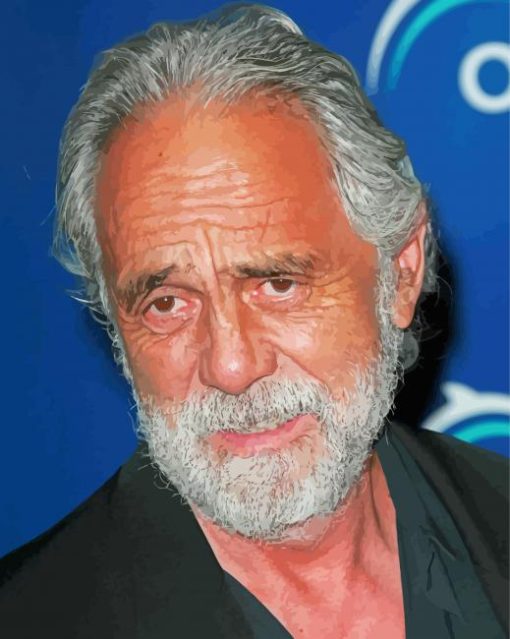 The Actor Tommy Chong Paint By Number
