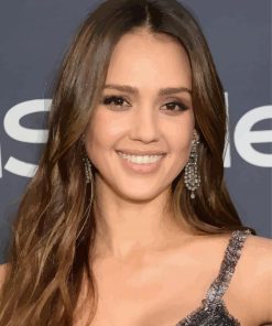 The Beautiful Jessica Alba Paint By Number