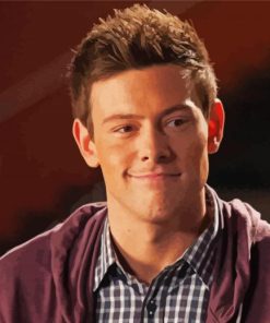 The Handsome Cory Monteith Paint By Number