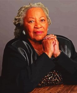 The Novelist Toni Morrison Paint By Numbers