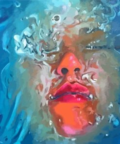 Underwater Face Art Paint By Numbers