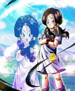 Videl Dragon Ball Anime Paint By Number
