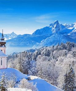 Winter Bavaria Paint By Numbers