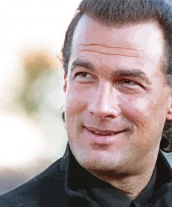 Young Steven Seagal Paint By Number