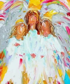 Abstract Angels Paint By Numbers