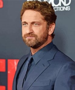 Actor Gerard Butler Paint By Numbers