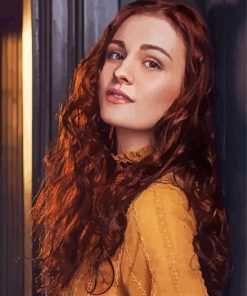 Actress Sophie Skelton Paint By Number